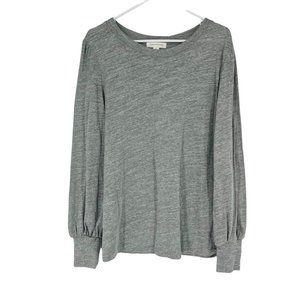 Treasure & Bond Gray Long Sleeve Tee